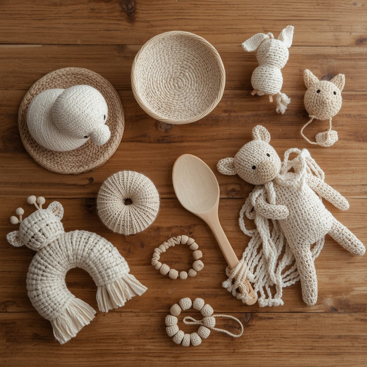 Handwoven scarf with earth tones